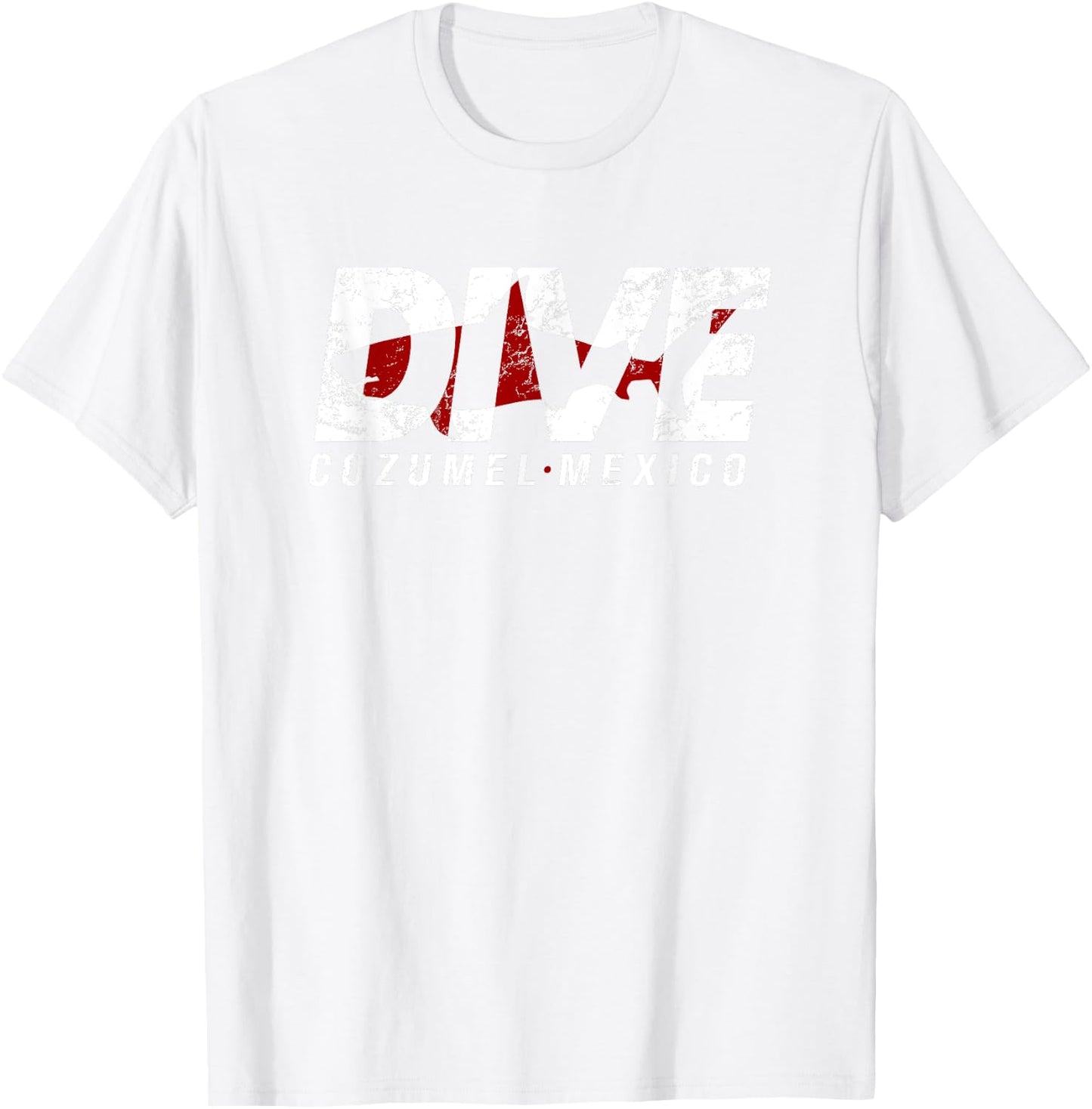 DIVE Cozumel Mexico SCUBA DIVING Diver T-Shirt - T-Shirt | White