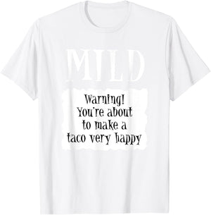 MILD - Hot Packet Halloween Taco Costume T-Shirt - T-Shirt | White