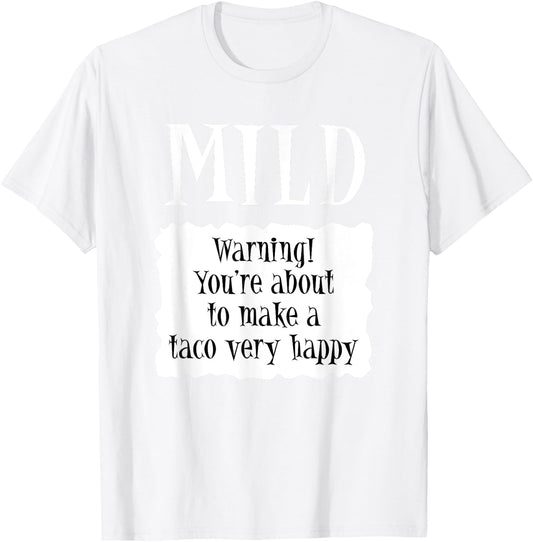MILD - Hot Packet Halloween Taco Costume T-Shirt - T-Shirt | White