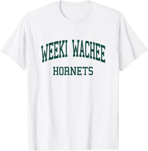 Weeki Wachee High School HS Weeki Wachee FL Retro T-Shirt - T-Shirt | White
