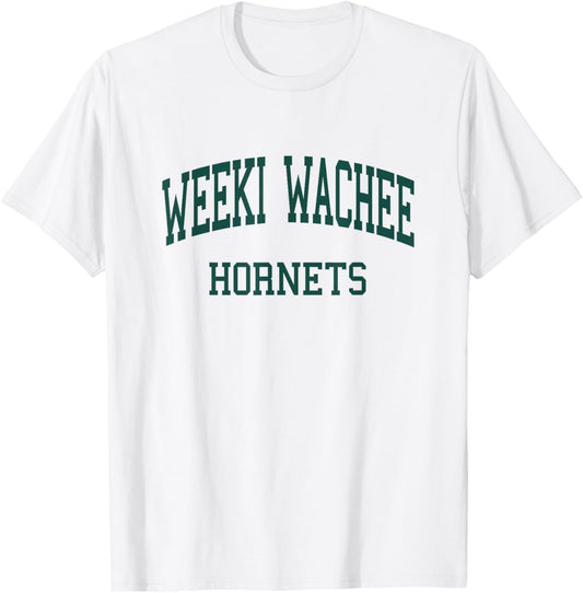 Weeki Wachee High School HS Weeki Wachee FL Retro T-Shirt - T-Shirt | White