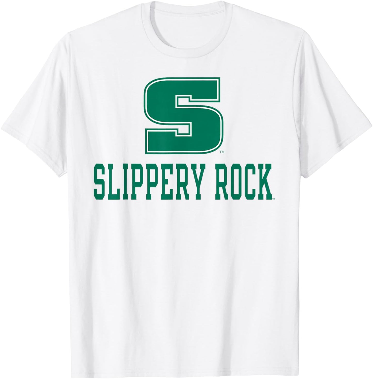 Slippery Rock The Rock Sportsmanship Gray T-Shirt - T-Shirt | White