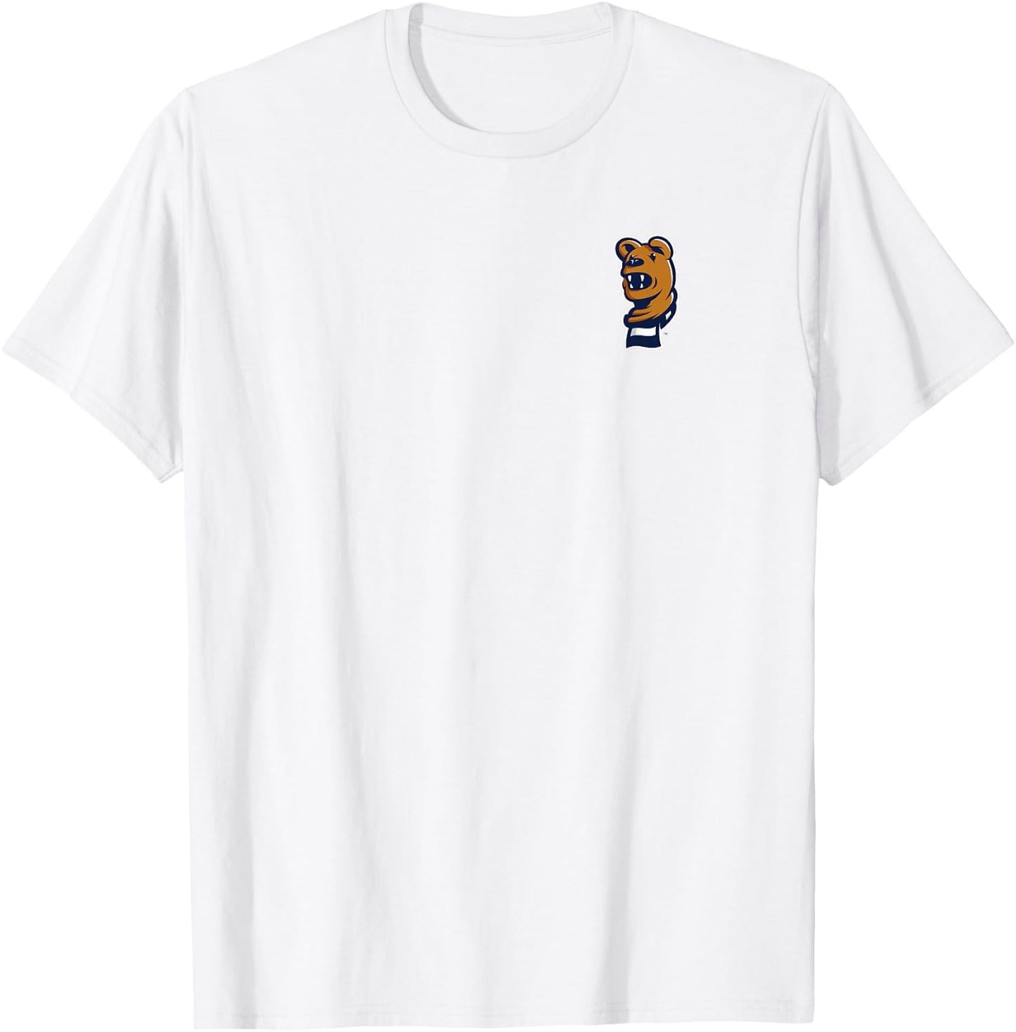 Penn State Nittany Lions Mascot Front/Back Gray T-Shirt - T-Shirt | White
