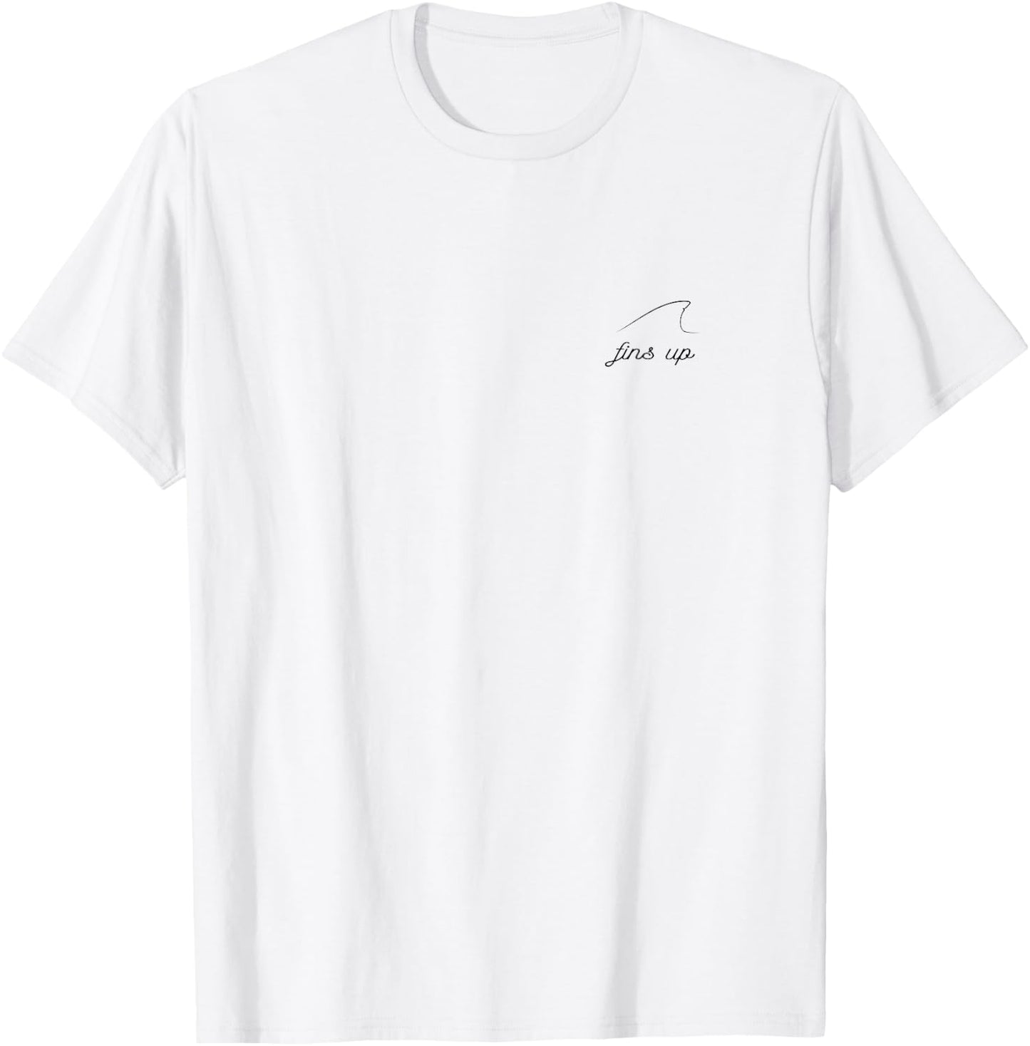 Fins up T-Shirt - T-Shirt | White