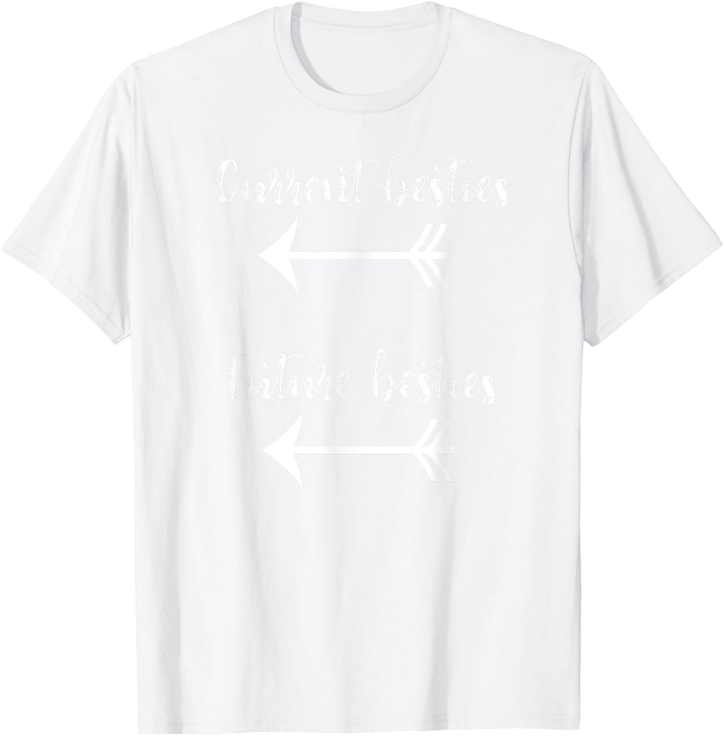 Pregnant Friend t shirt gift - Future Bestie Pregnancy shirt T-Shirt - T-Shirt | White