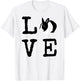 Love Bunny Animal Dutch Rabbit T-Shirt - T-Shirt | White