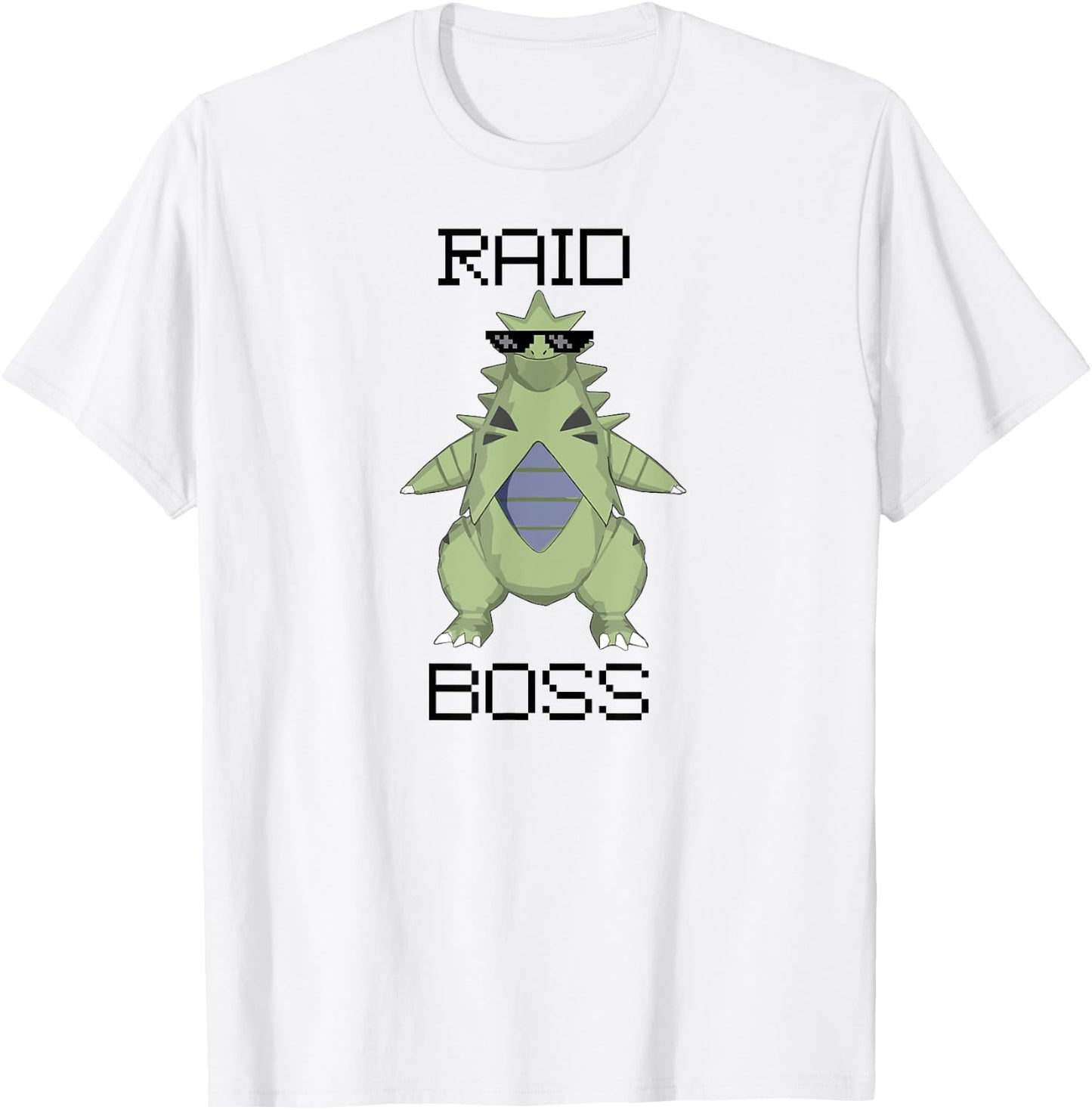 Raid Boss Dinosaur T-Shirt - T-Shirt | White