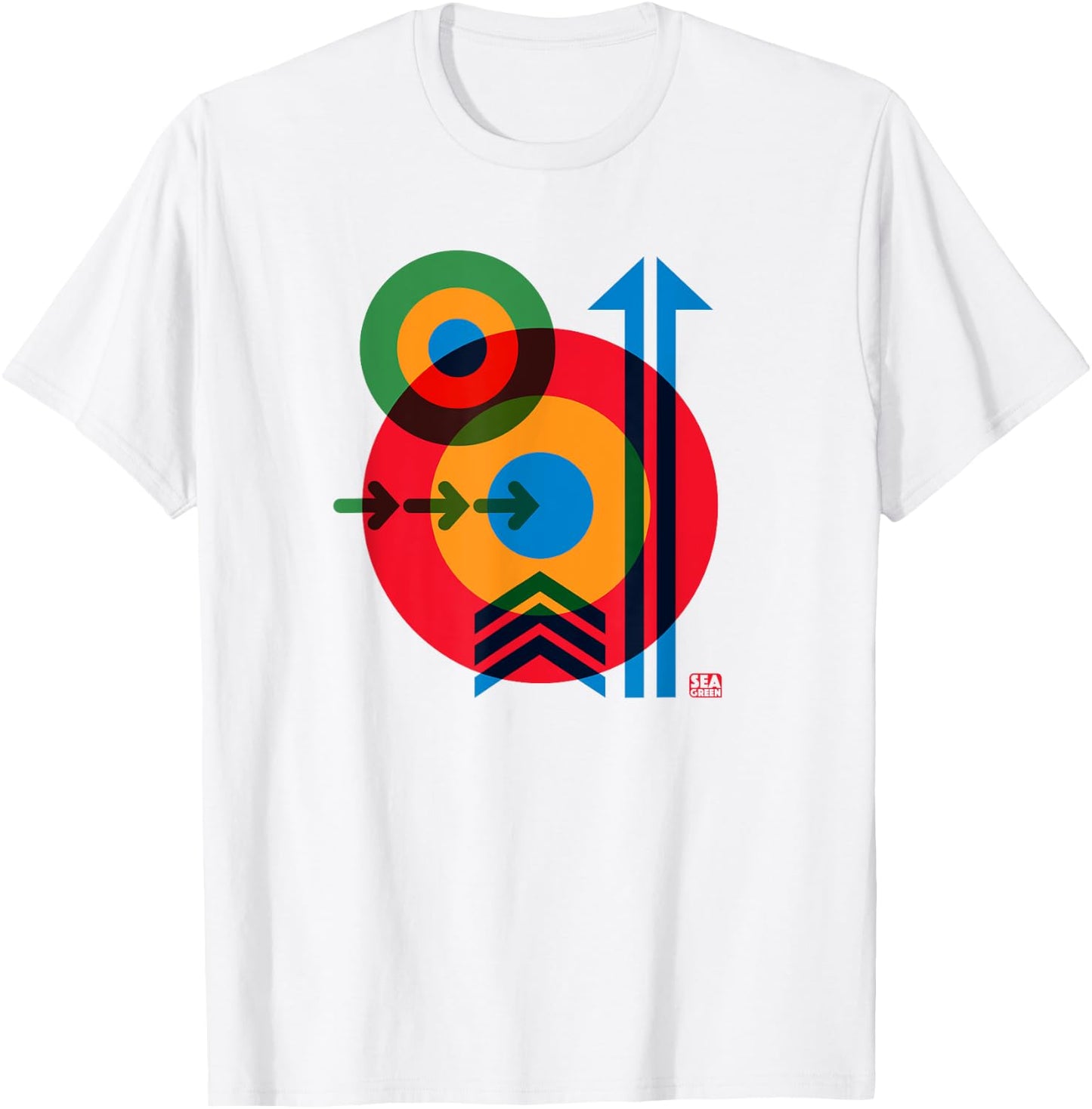 Vintage Mod Target 60s T-Shirt - T-Shirt | White
