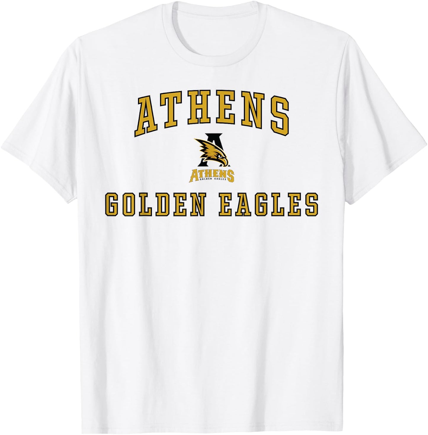Athens High School Golden Eagles C1 T-Shirt - T-Shirt | White