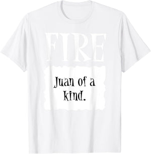 FIRE - Hot Packet Halloween Taco Costume T-Shirt - T-Shirt | White
