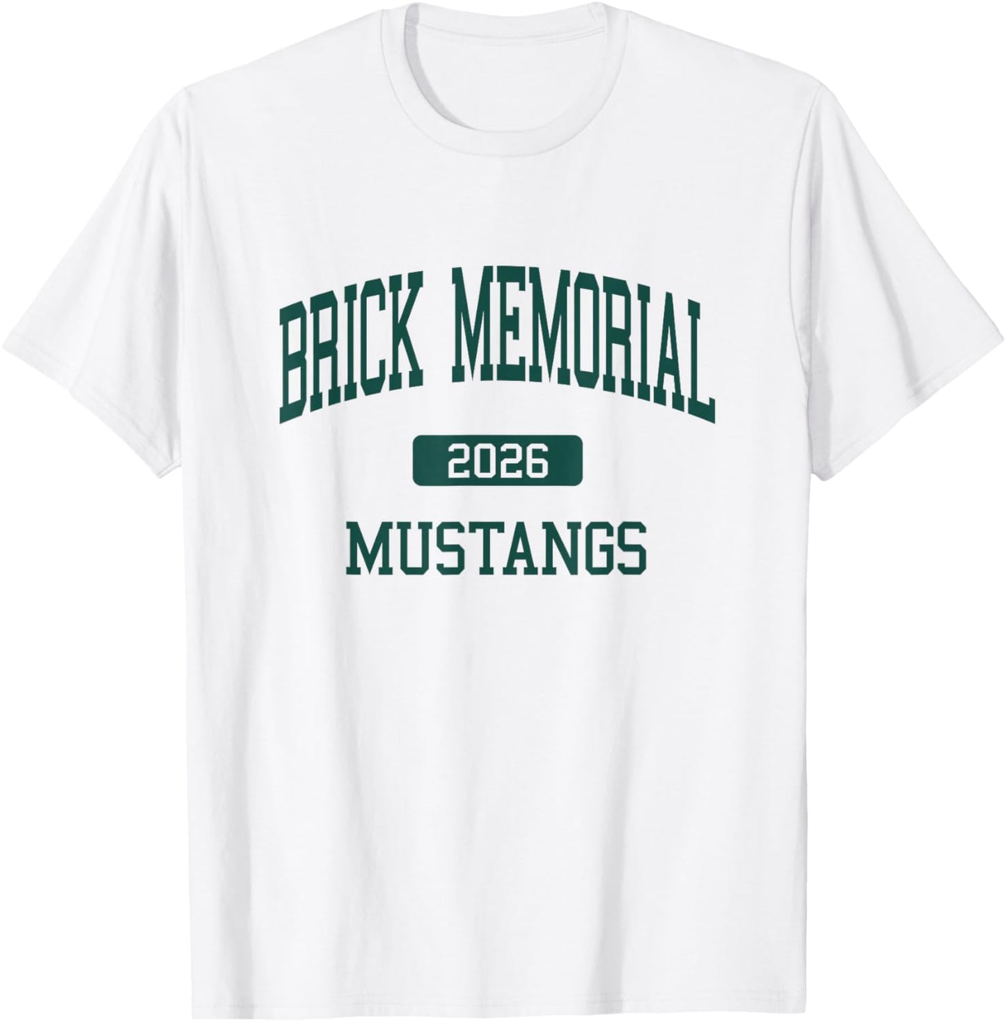 Brick Memorial High School Class of 2026 Brick NJ T-Shirt - T-Shirt | White
