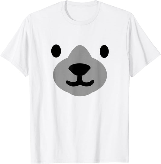 Polar Bear Halloween Costume Shirt Funny Adults Kids T-Shirt - T-Shirt | White