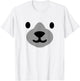 Polar Bear Halloween Costume Shirt Funny Adults Kids T-Shirt - T-Shirt | White