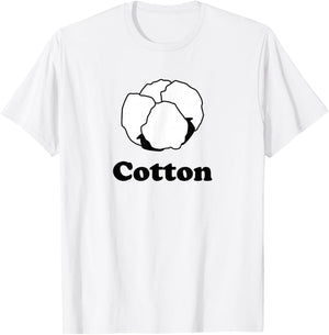Cotton Boll T Shirt T-Shirt - T-Shirt | White