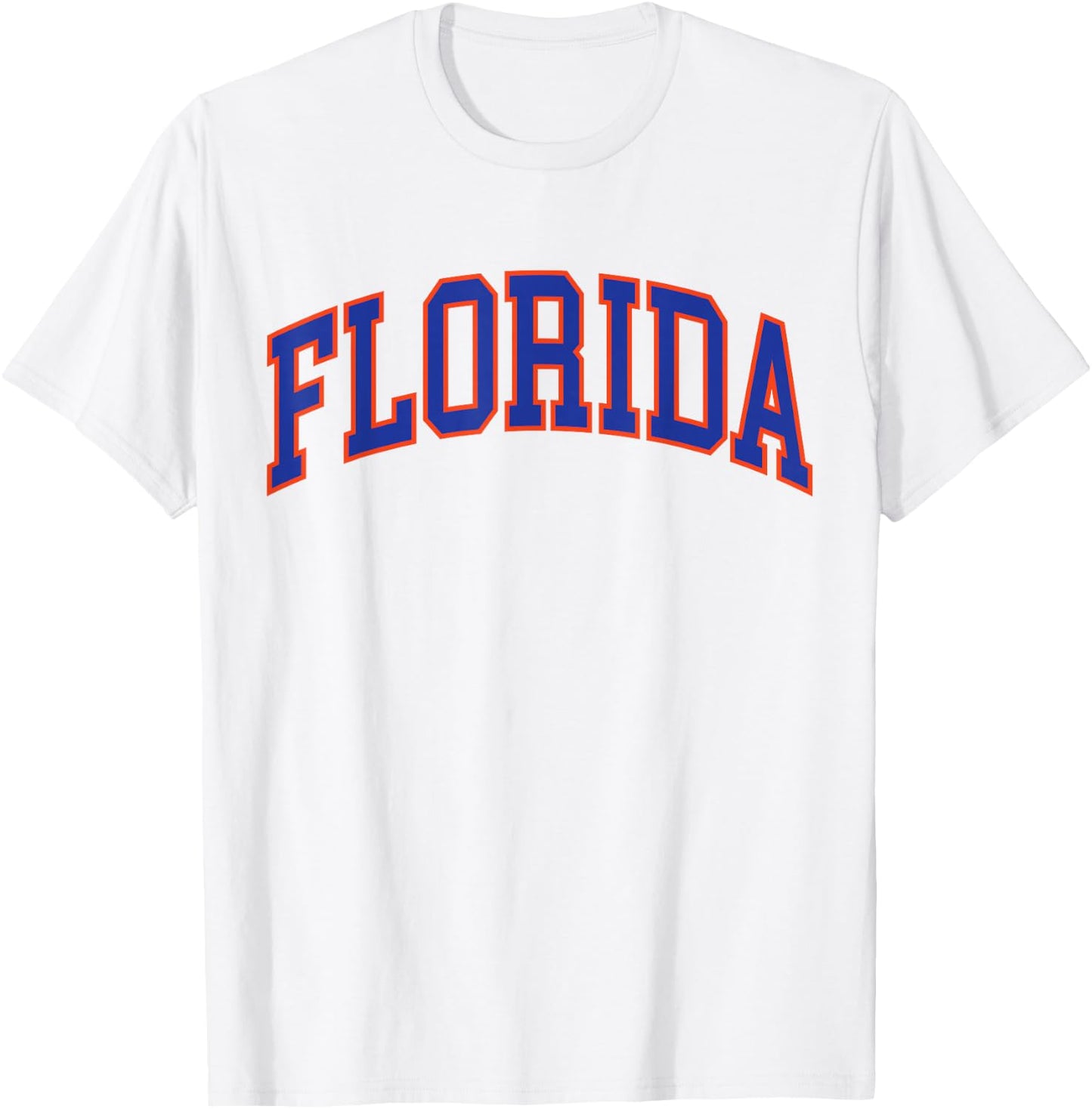 Vintage Florida Men Florida Women Retro Orange T-Shirt - T-Shirt | White