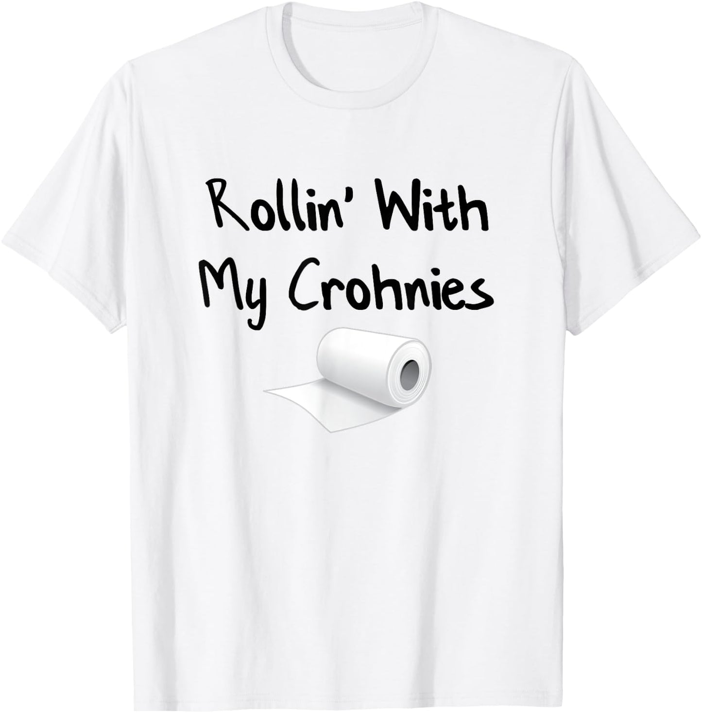 Colon Cancer and Crohn's Disease Awareness Shirts T-Shirt - T-Shirt | White