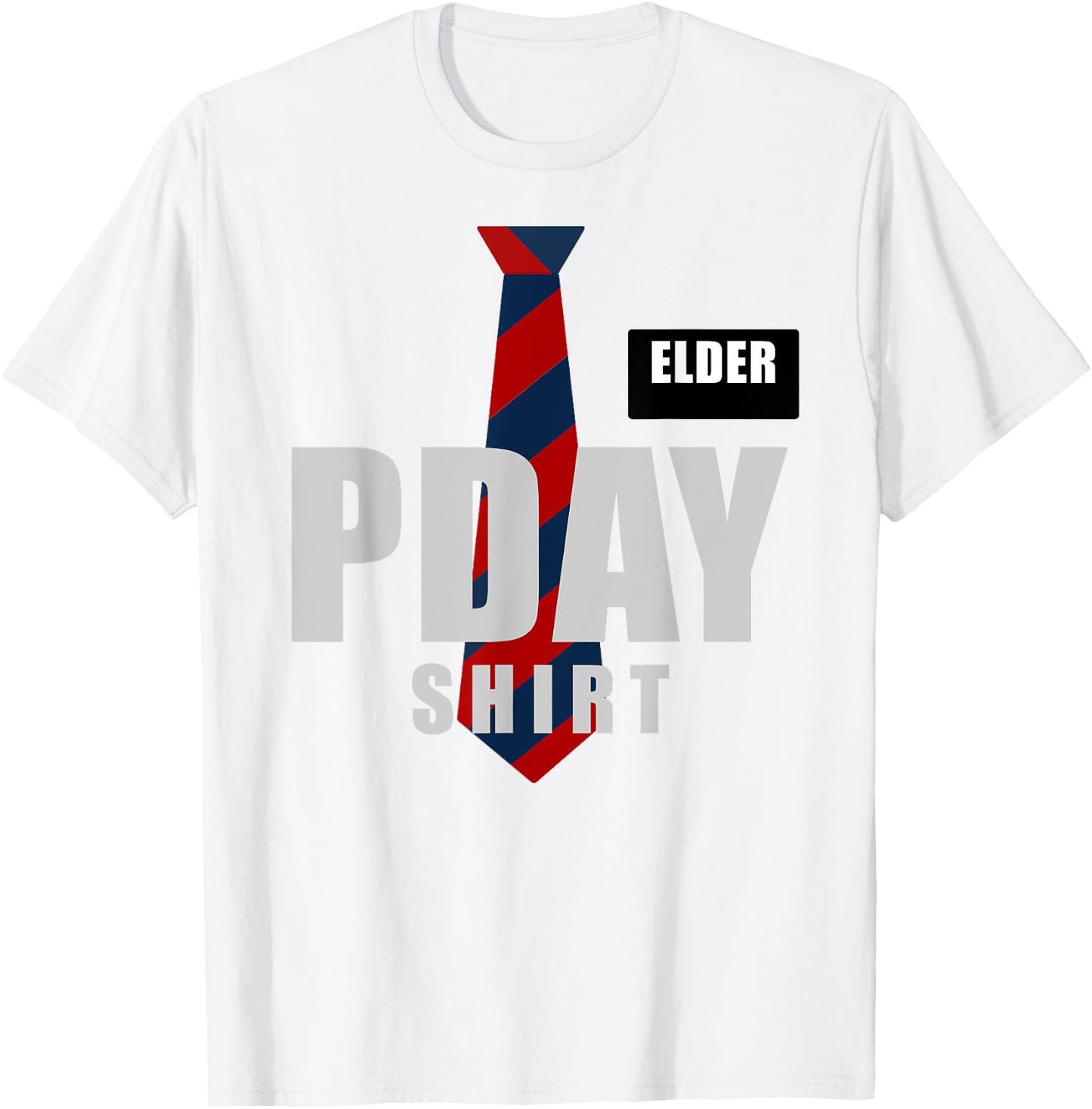 Latter-Day Saint Church Missionary Gift PDAY T-Shirt - T-Shirt | White