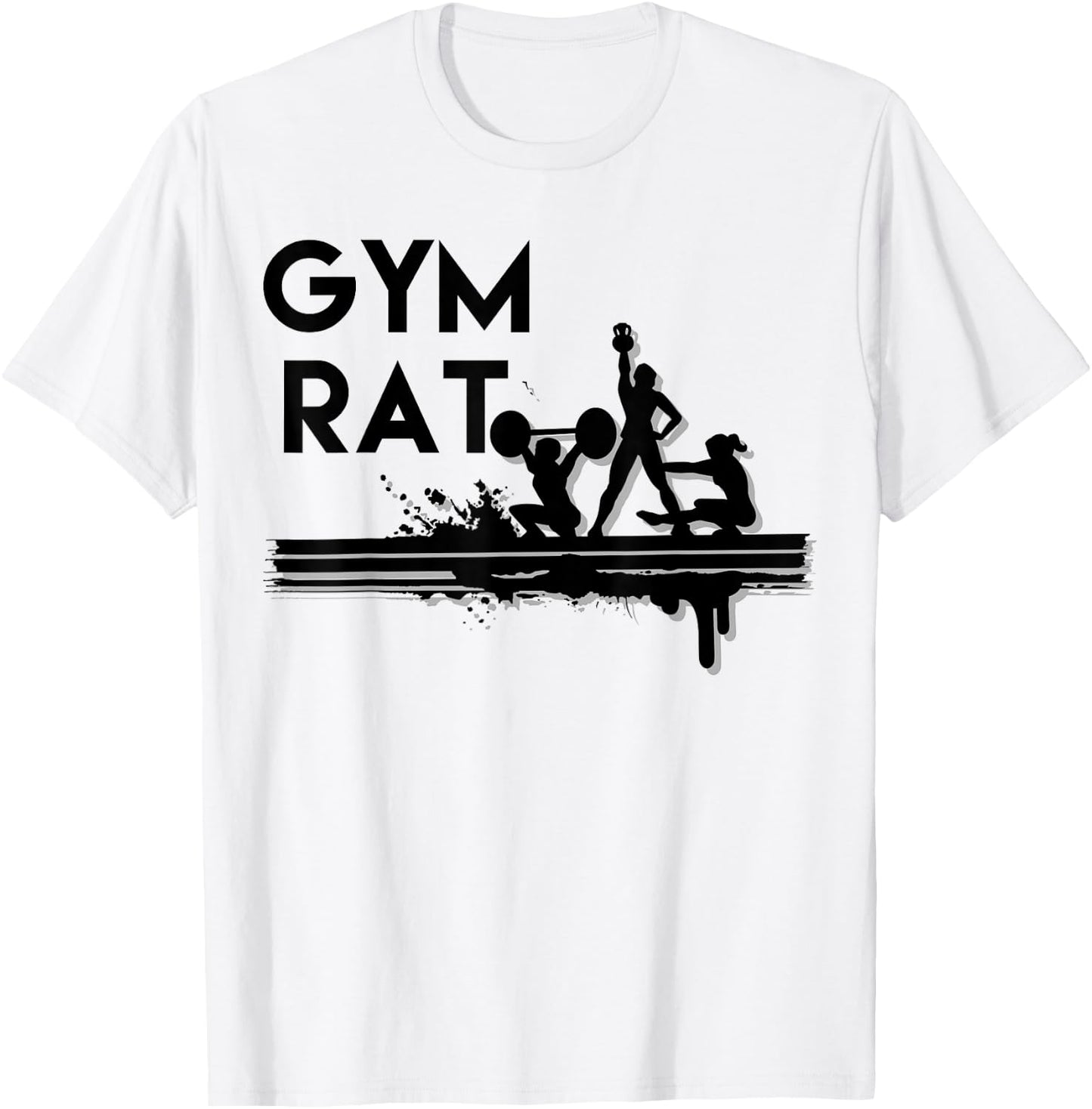 Gym Rat T-Shirt - T-Shirt | White