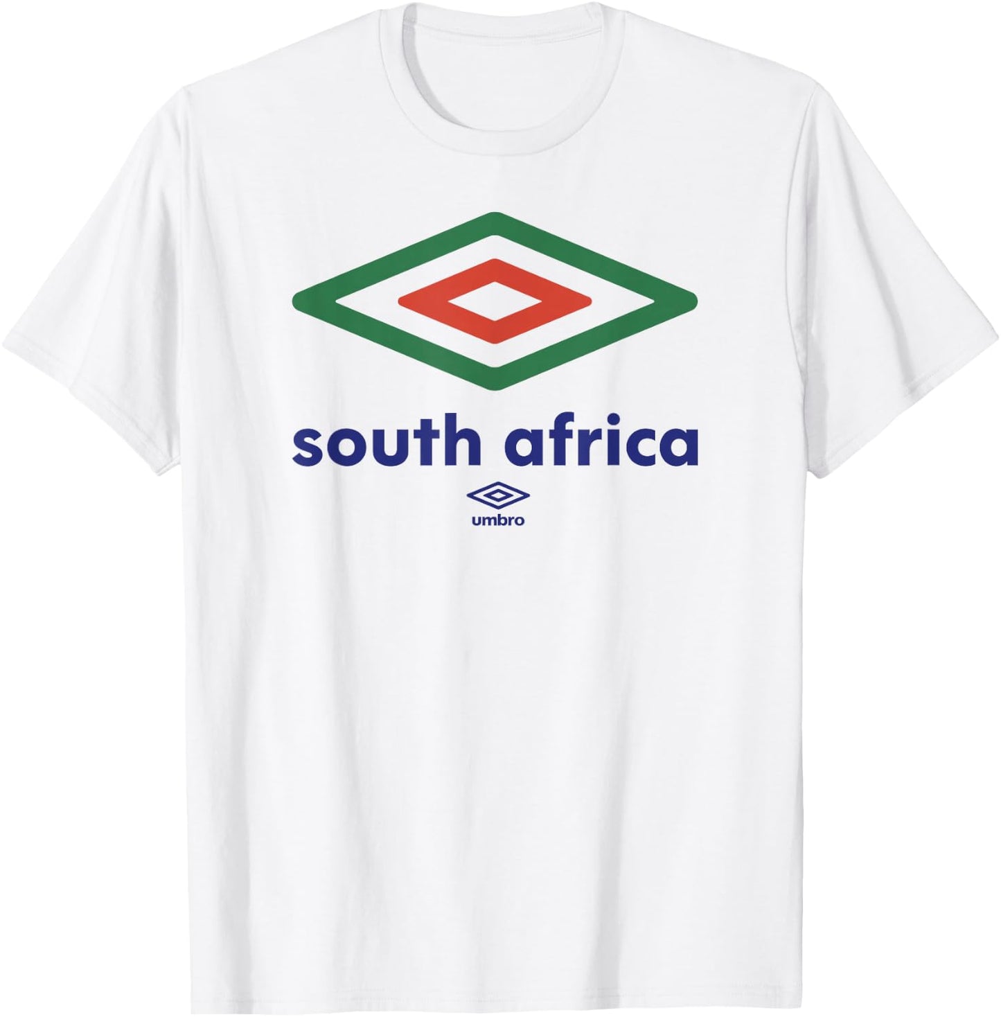 Umbro International Soccer Diamond South Africa Logo T-Shirt - T-Shirt | White