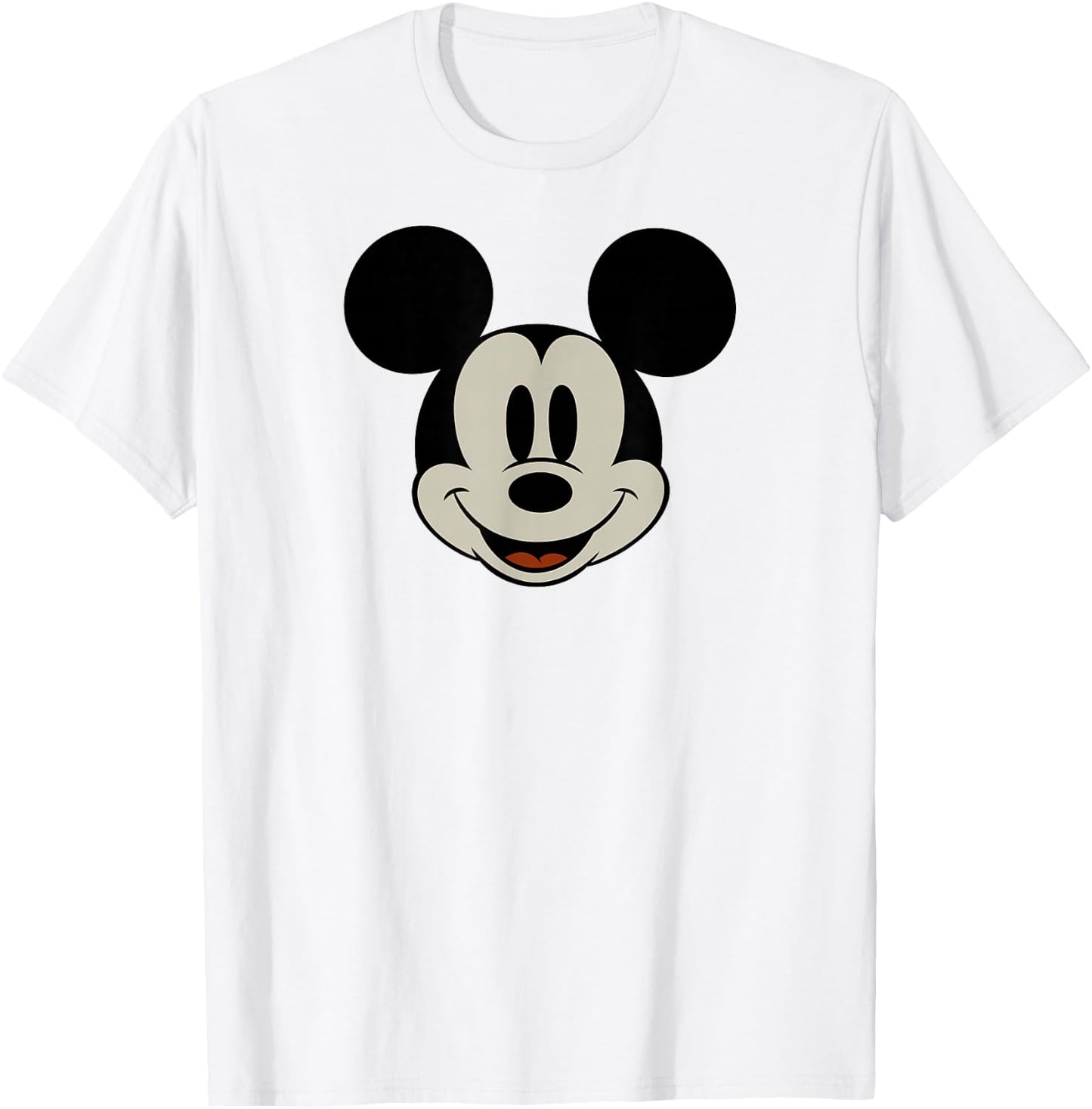 Disney - Mickey Mouse Face T-Shirt - T-Shirt | White