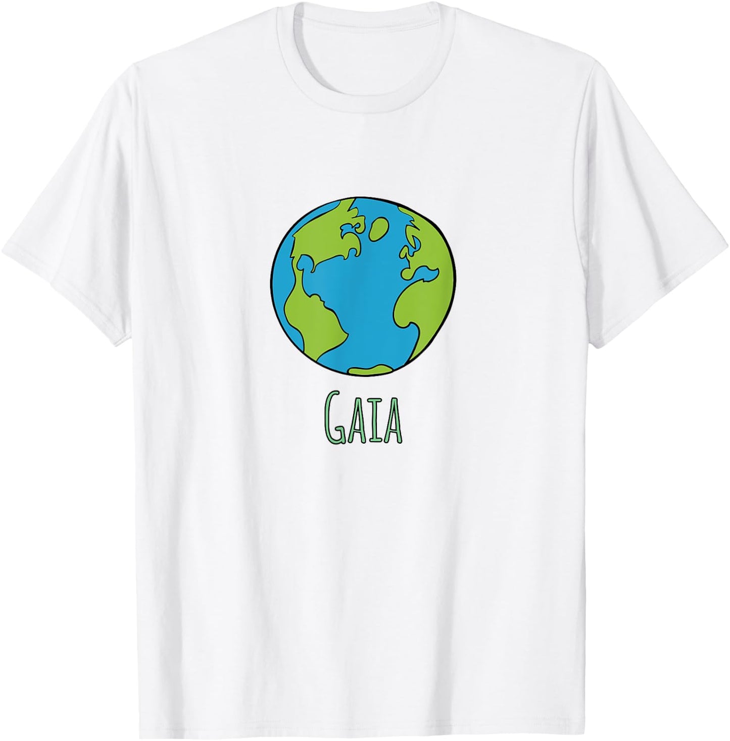 Gaia Spiritual Ecology Earth Day T-Shirt - T-Shirt | White
