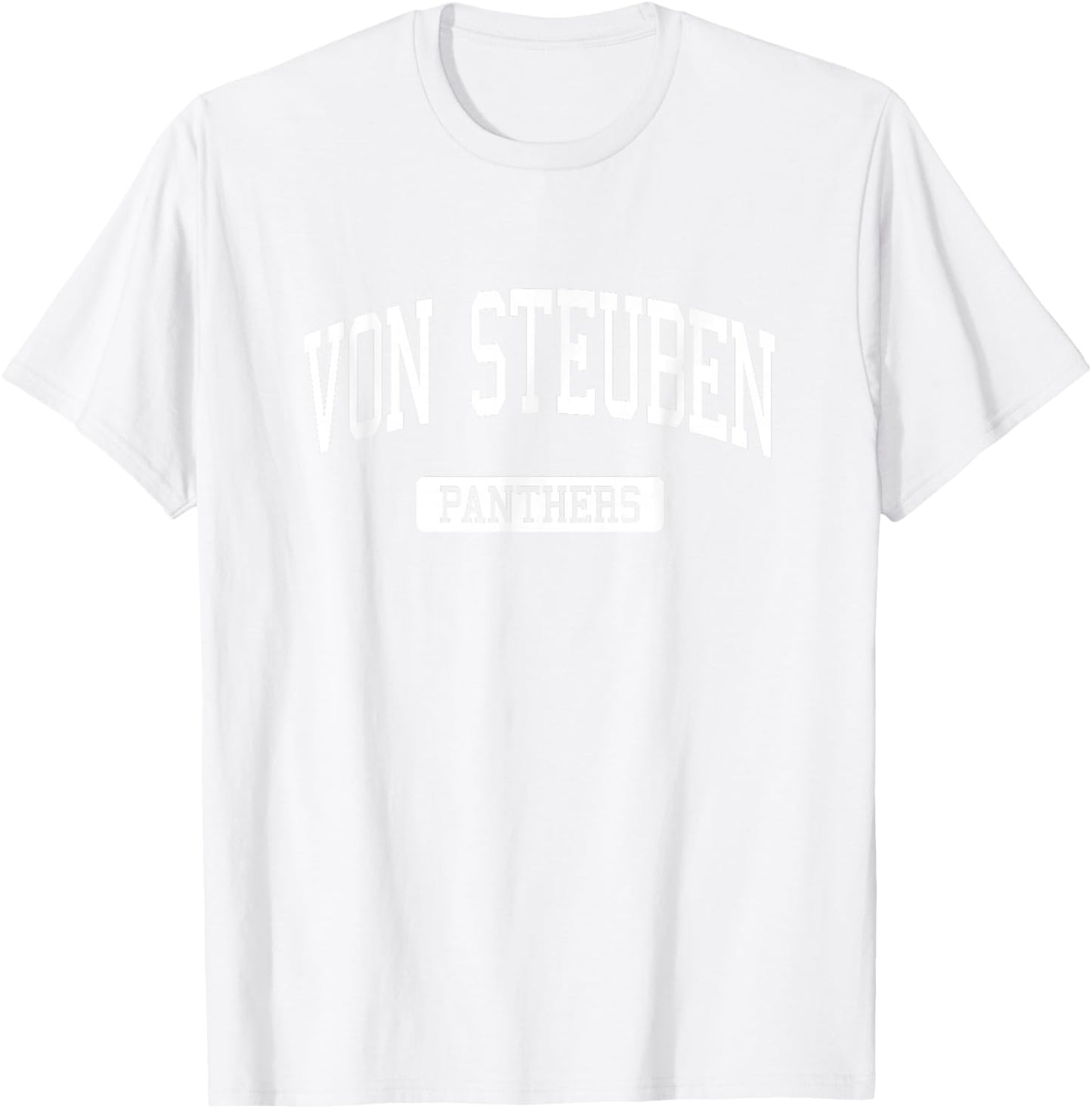 Von Steuben High School HS Chicago IL Varsity Sports T-Shirt - T-Shirt | White