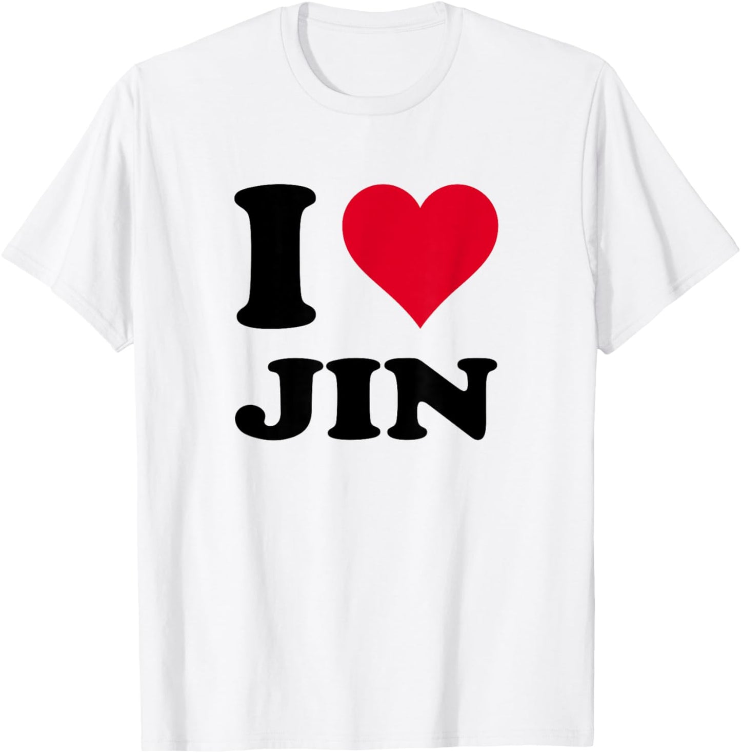 I Love Jin T-Shirt - T-Shirt | White