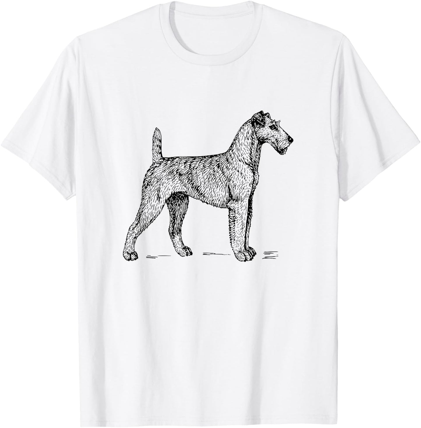 Vintage Irish Terrier T-Shirt - T-Shirt | White