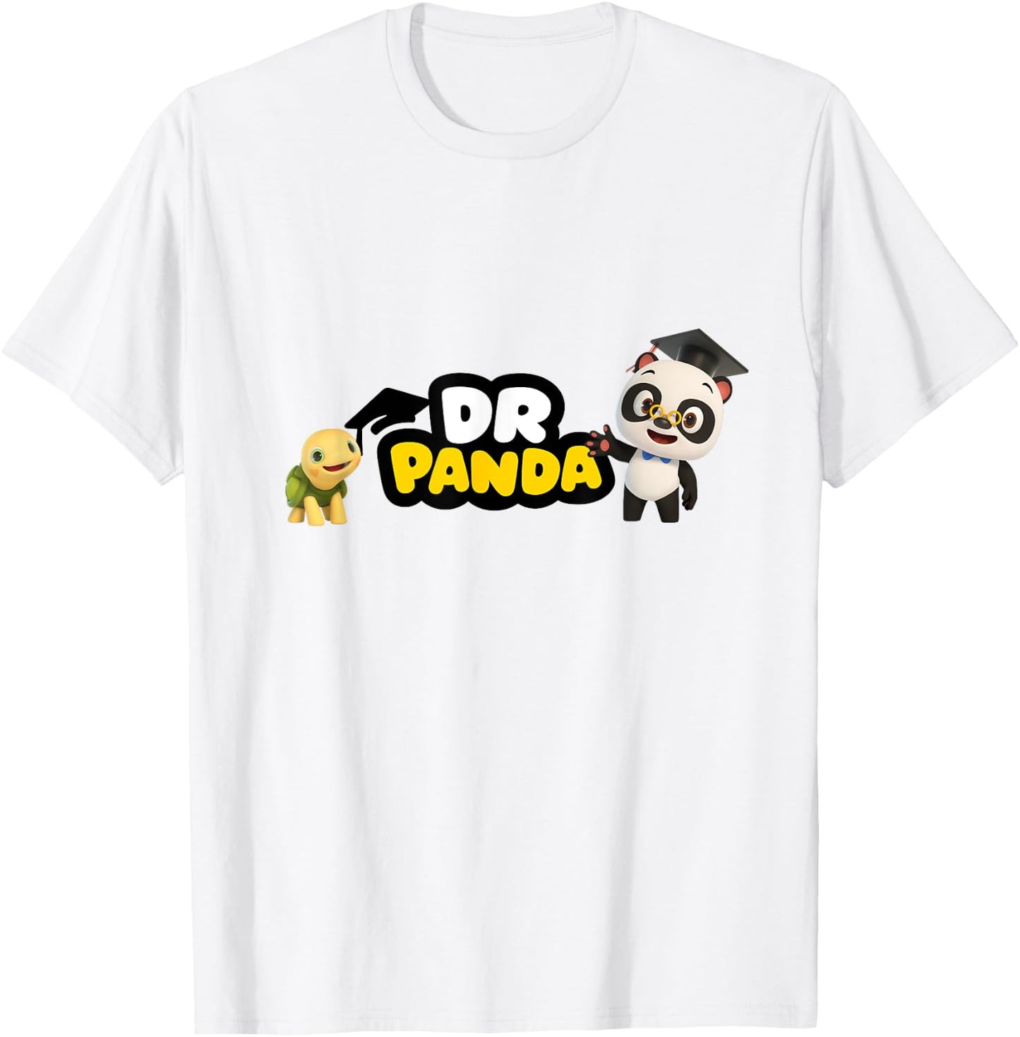 Dr. Panda & Toto Logo Official T-Shirt - T-Shirt | White