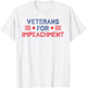 Veterans For Impeachment Vintage T-Shirt - T-Shirt | White
