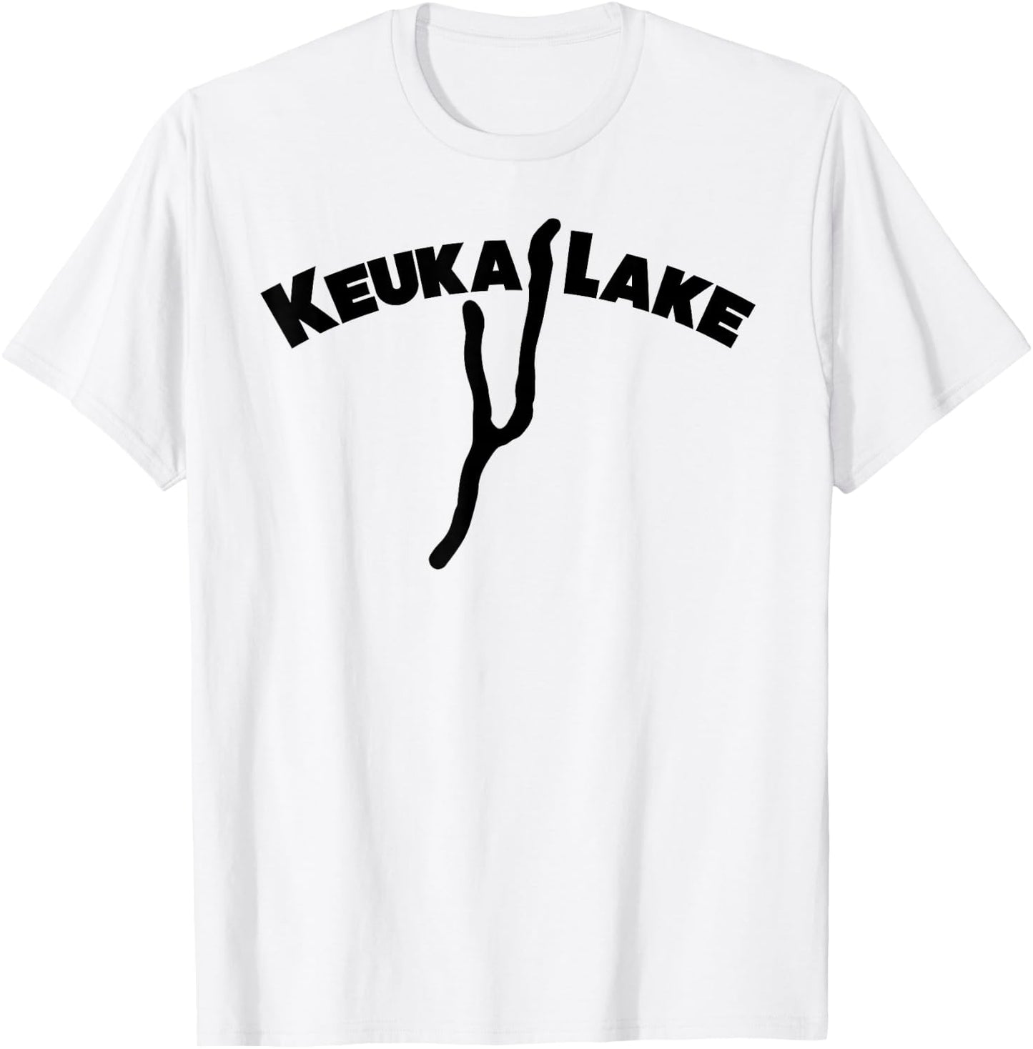 Keuka Lake Upstate NY- Finger Lakes Gifts T-Shirt - T-Shirt | White