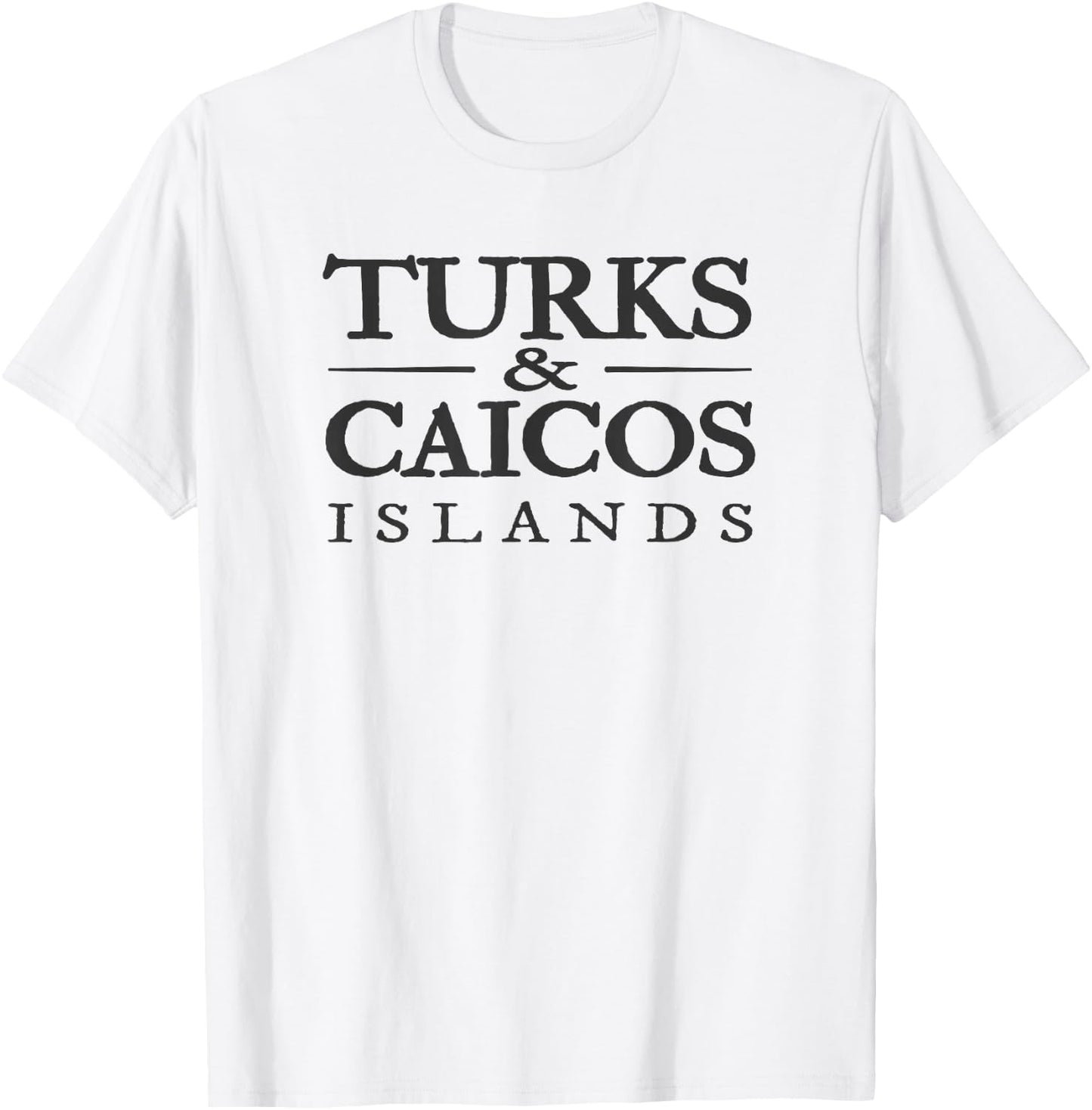 Vintage Turks and Caicos Islands Vacation Souvenir Men Women T-Shirt - T-Shirt | White