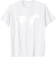 GOAT Greatest Of All Time #23 Shirt - Carolina Blue T-Shirt - T-Shirt | White