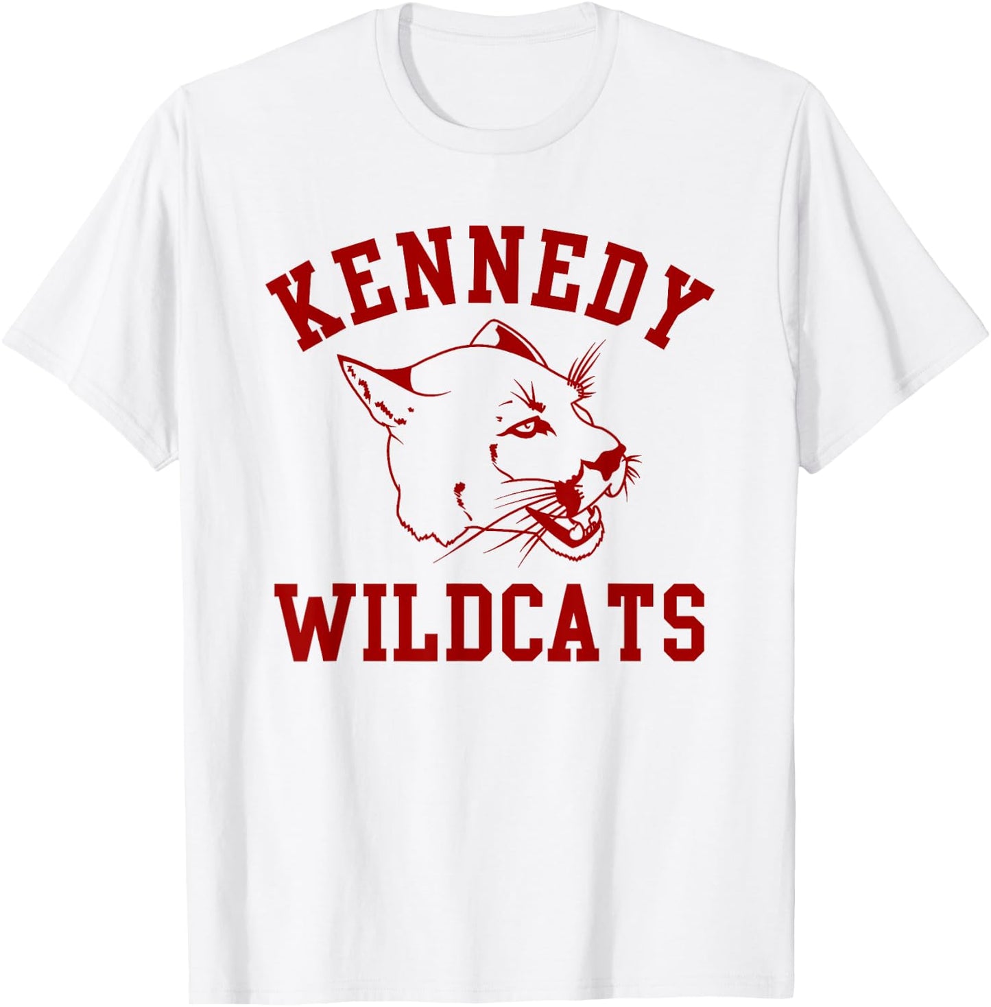 Kennedy Wildcats T-Shirt - T-Shirt | White