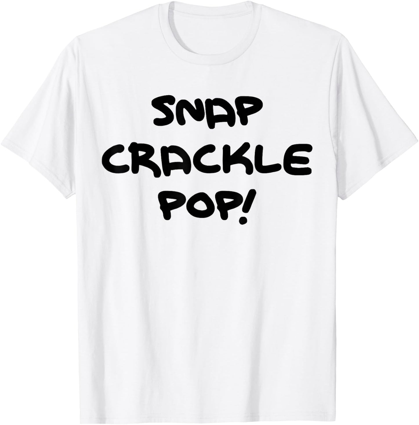 Snap Crackle Pop! T-Shirt - T-Shirt | White