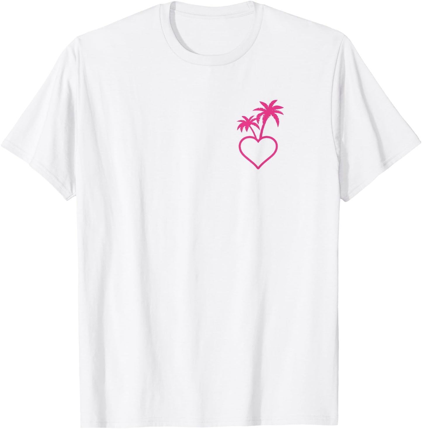 Official Island Heart Love Island T-Shirt - T-Shirt | White