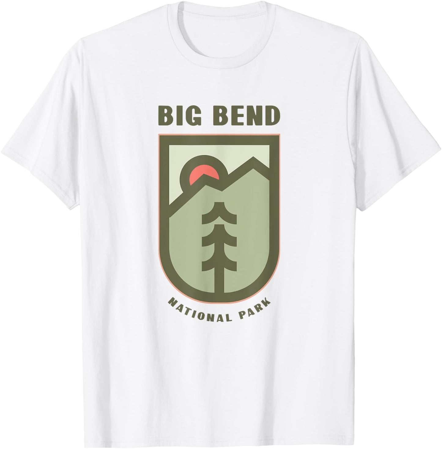 Family Vacation Design - Big Bend National Park T-Shirt - T-Shirt | White