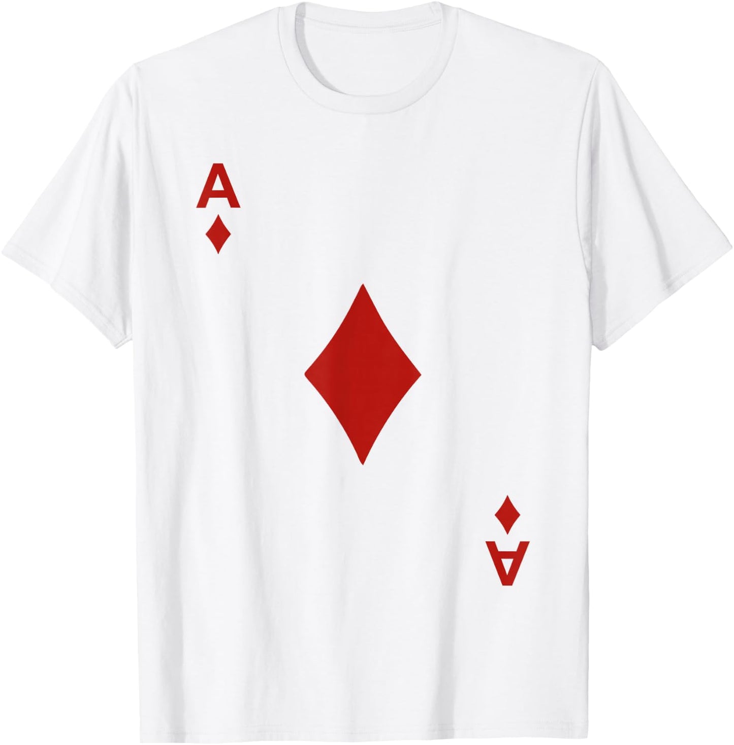 Ace of Diamond Blackjack Cards Poker 21 A Shirt T-Shirt - T-Shirt | White