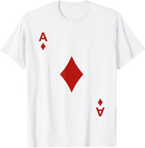 Ace of Diamond Blackjack Cards Poker 21 A Shirt T-Shirt - T-Shirt | White