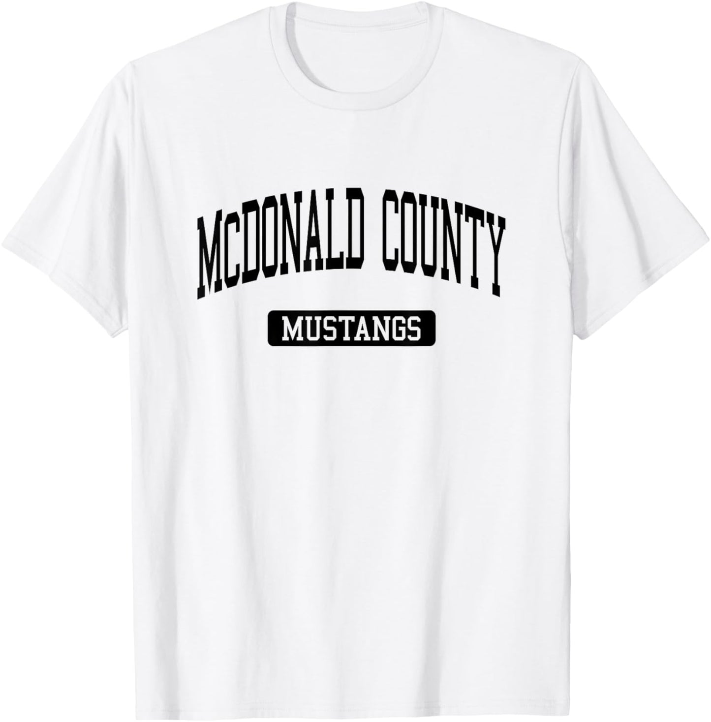 McDonald County High School HS Anderson MO Varsity Sports T-Shirt - T-Shirt | White