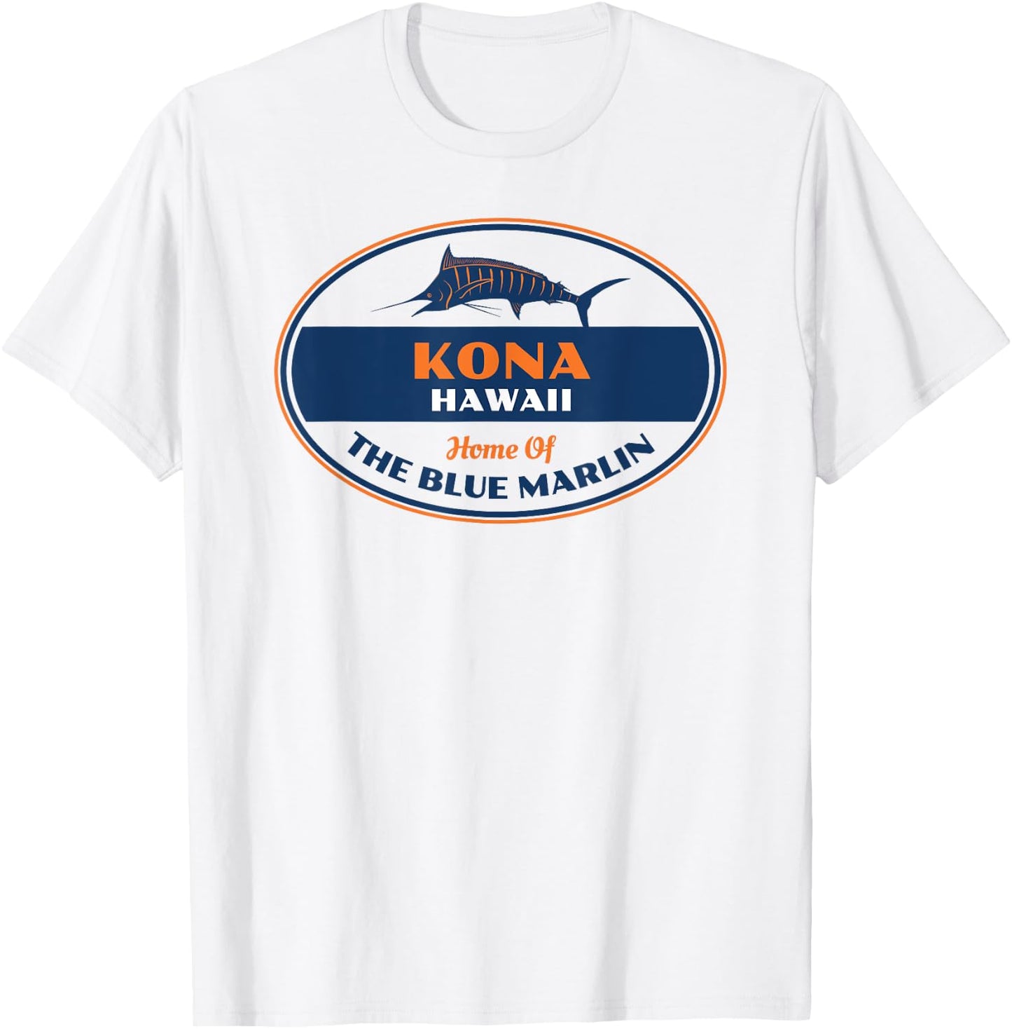 KONA HAWAII Fishing T-Shirt - T-Shirt | White
