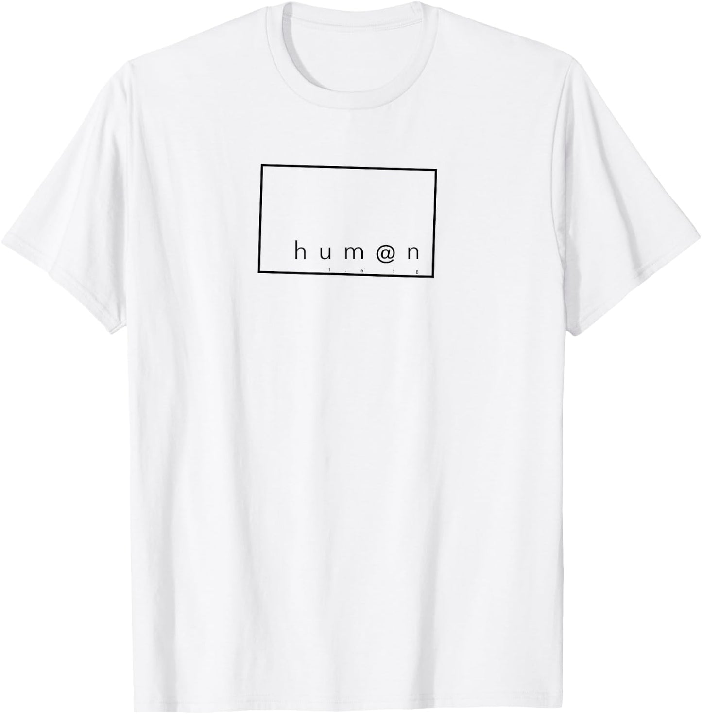 Human 1.618 Sample Shirt T-Shirt - T-Shirt | White