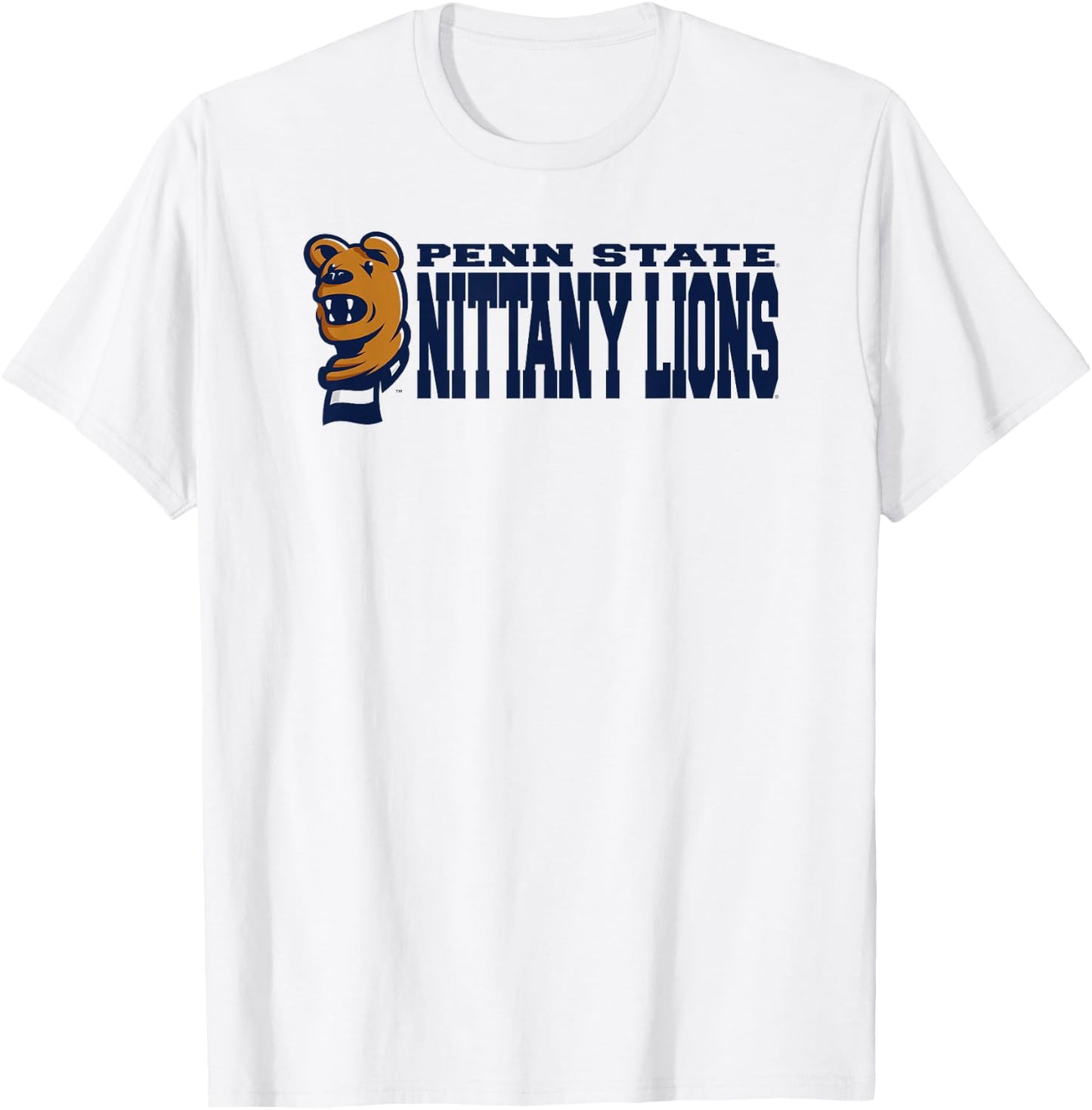 Penn State Nittany Lions Mascot White Officially Licensed T-Shirt - T-Shirt | White