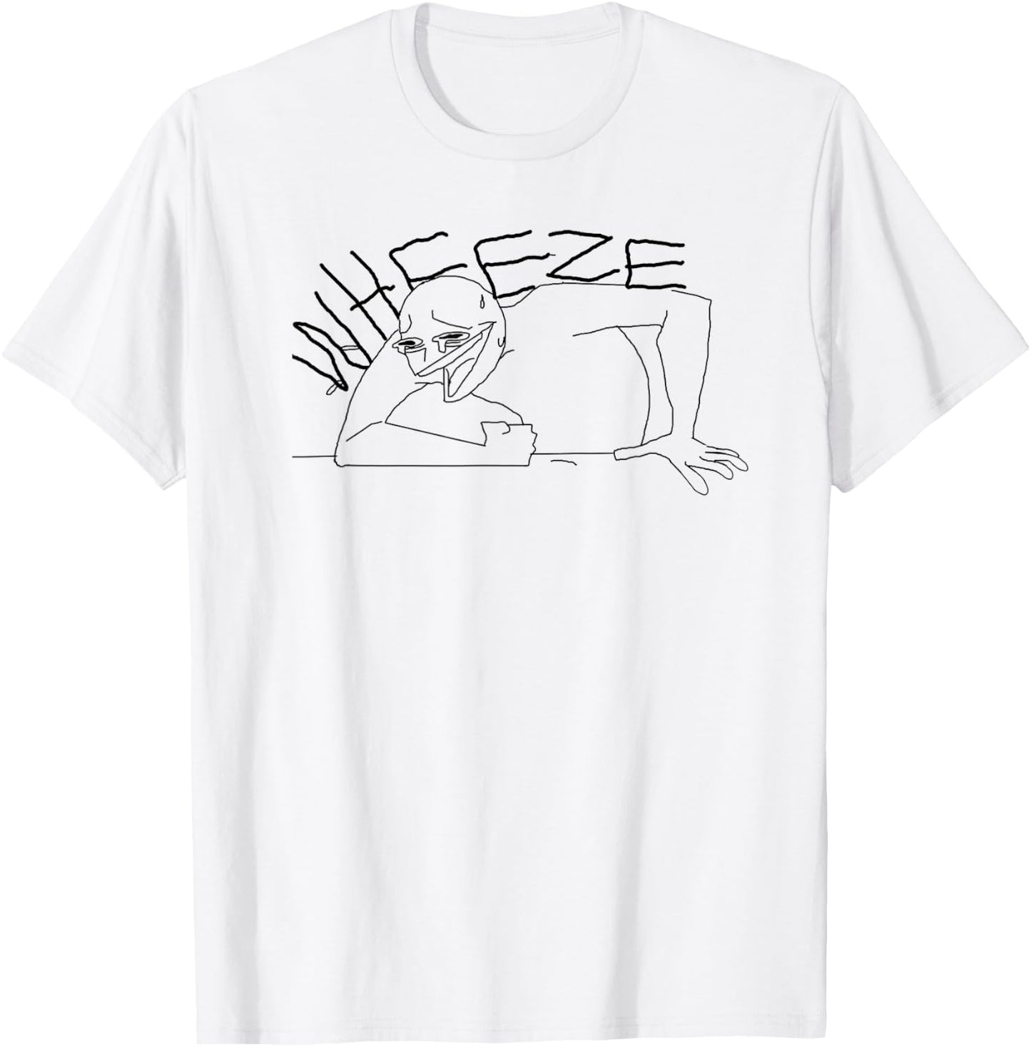 Wheeze Dank Memes Light T-Shirt - T-Shirt | White
