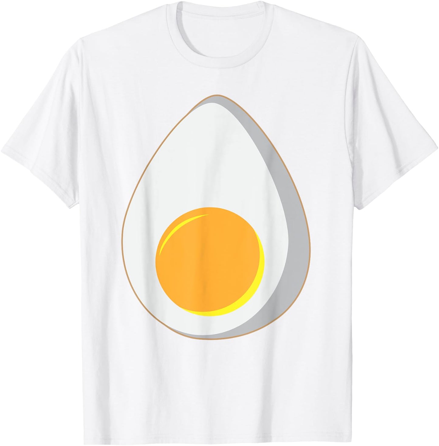 Devilled Egg Costume Shirt | Cool Boiled Egg Gift T-Shirt - T-Shirt | White