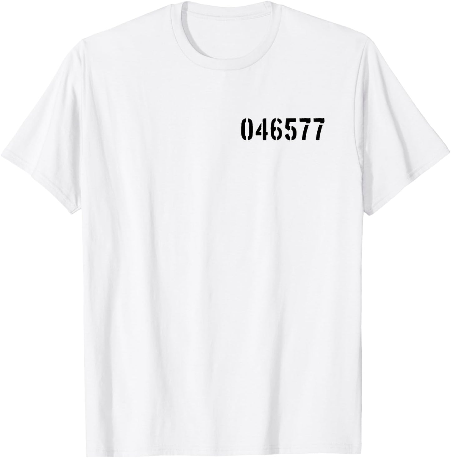 State Prison Inmate County Jail Inmate Costume Men T-Shirt - T-Shirt | White