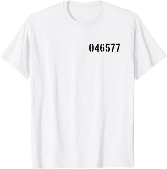 State Prison Inmate County Jail Inmate Costume Men T-Shirt - T-Shirt | White