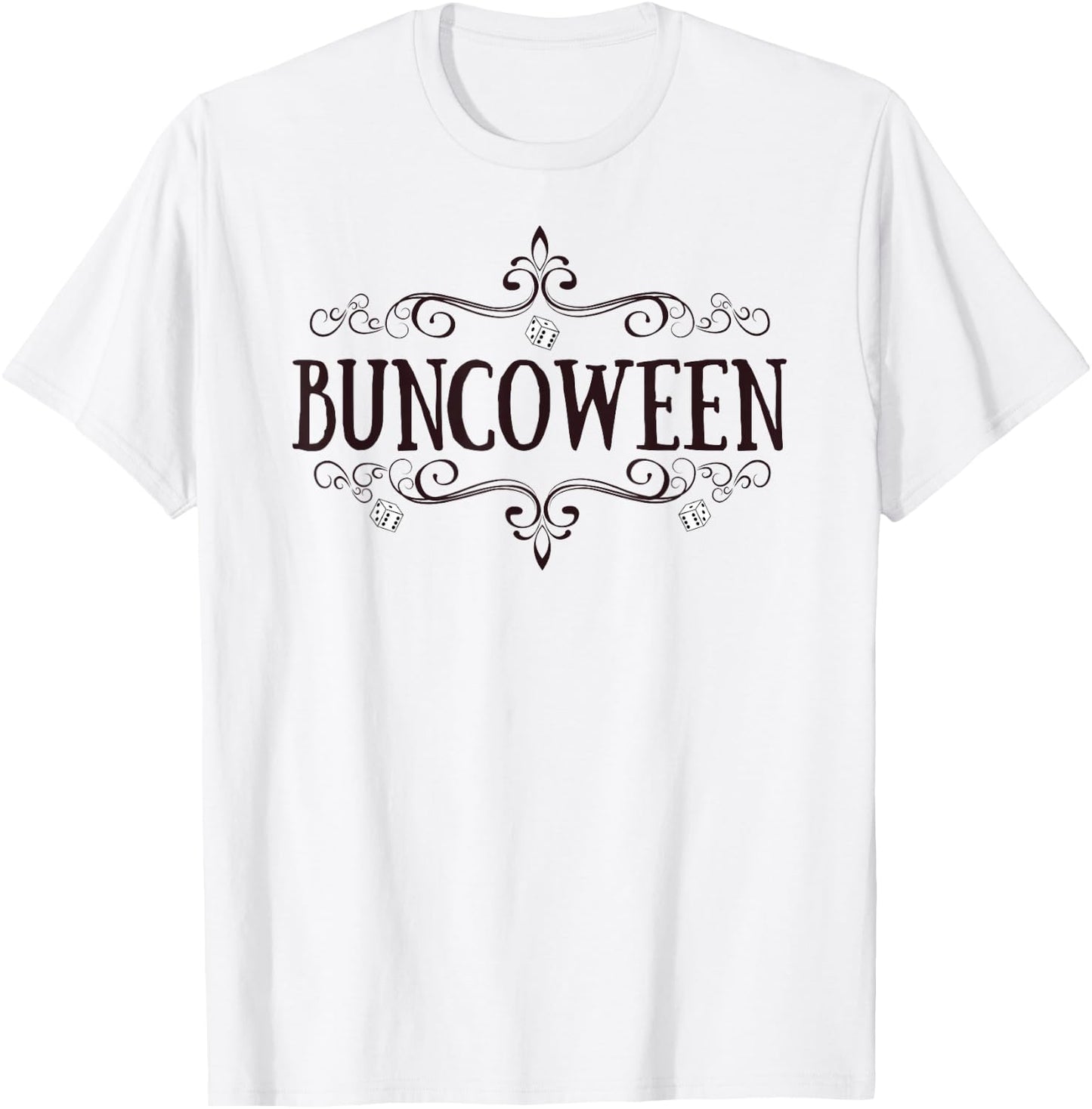Halloween Bunco Night Dice Buncoween T-Shirt - T-Shirt | White