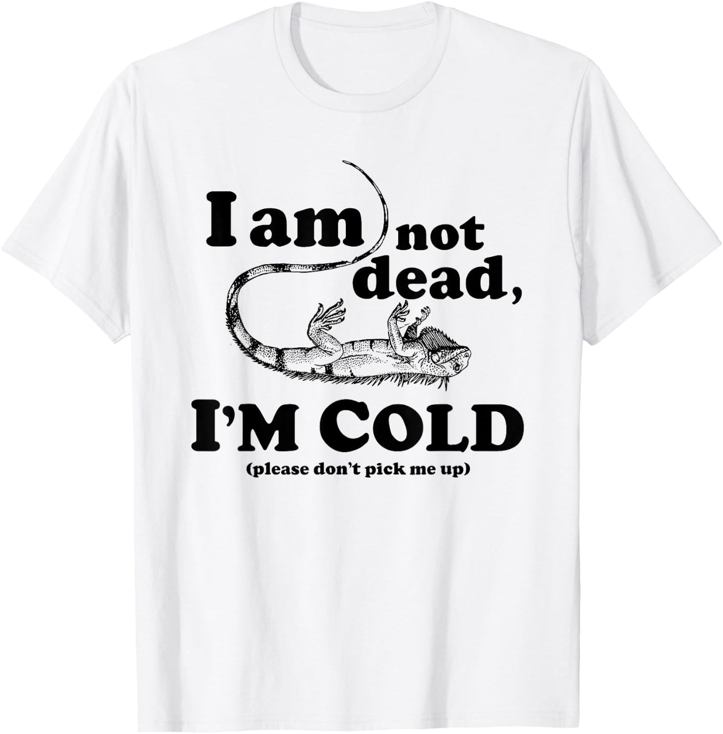 Frozen Iguana Shirt T-Shirt - T-Shirt | White