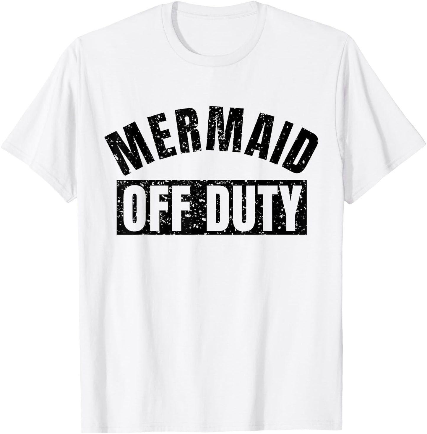Mermaid Off Duty T Shirt T-Shirt - T-Shirt | White